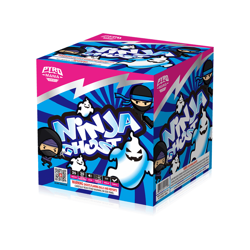 Ninja Ghost 25 Shots Cake Assortment MC114 A&B&C