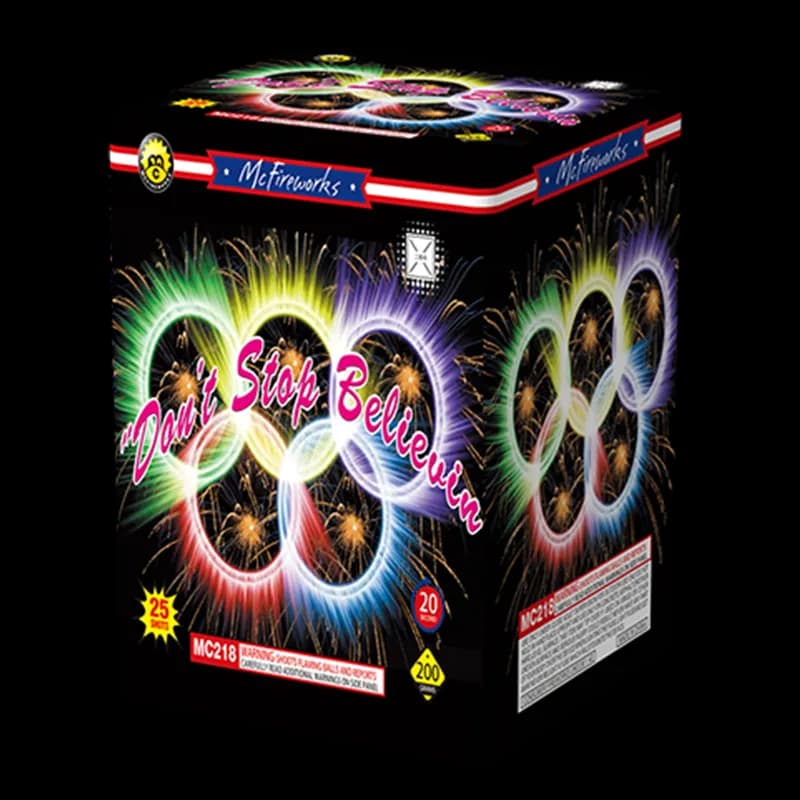 "Don't Stop Believin" 25 Shots 200G Cake MC218