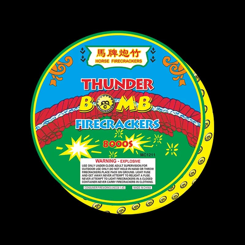 8000S Thunder Bomb Firecrackers MC1211 1