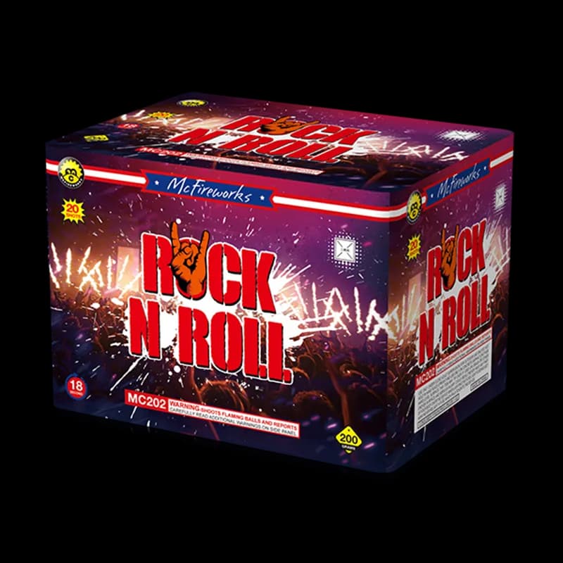 Rock N Roll 20 Shots 200G Cake MC202 1