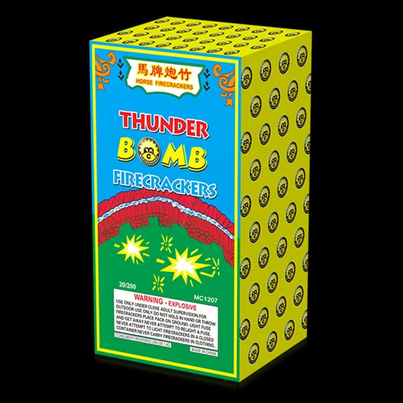 400s Thunder Bomb Firecrackers MC1207
