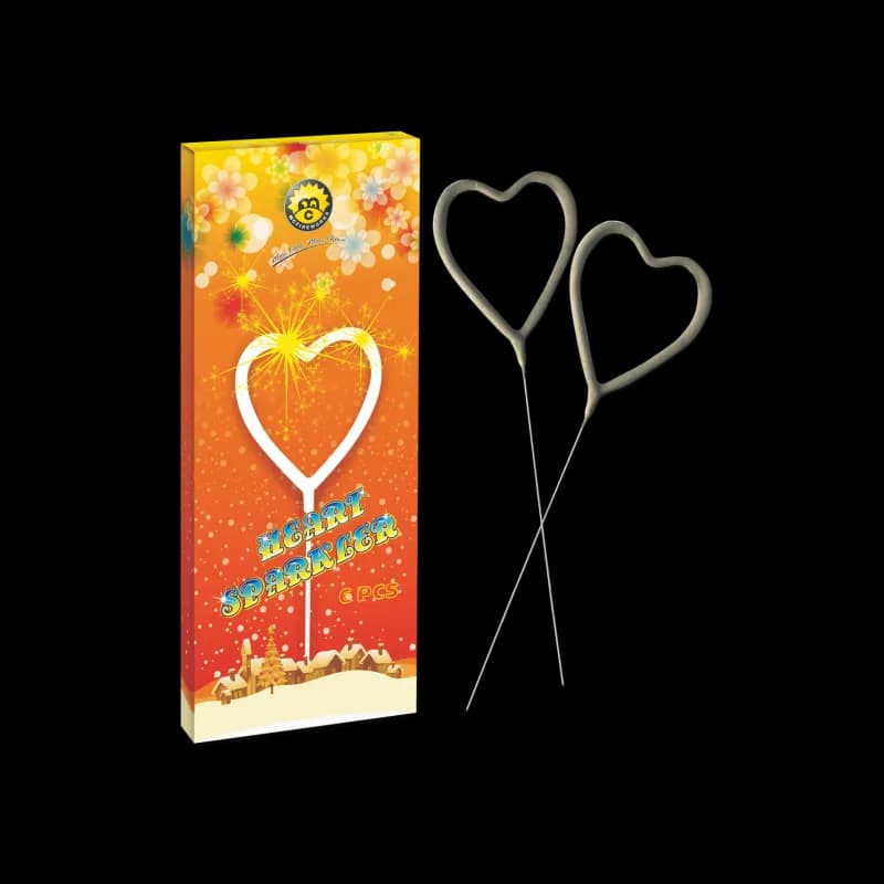 Heart Shape Wedding Sparklers MC1307 1