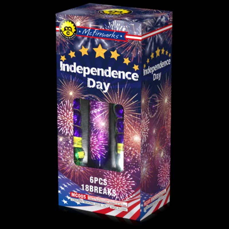 Independence Day Triple Ball Shell MC005