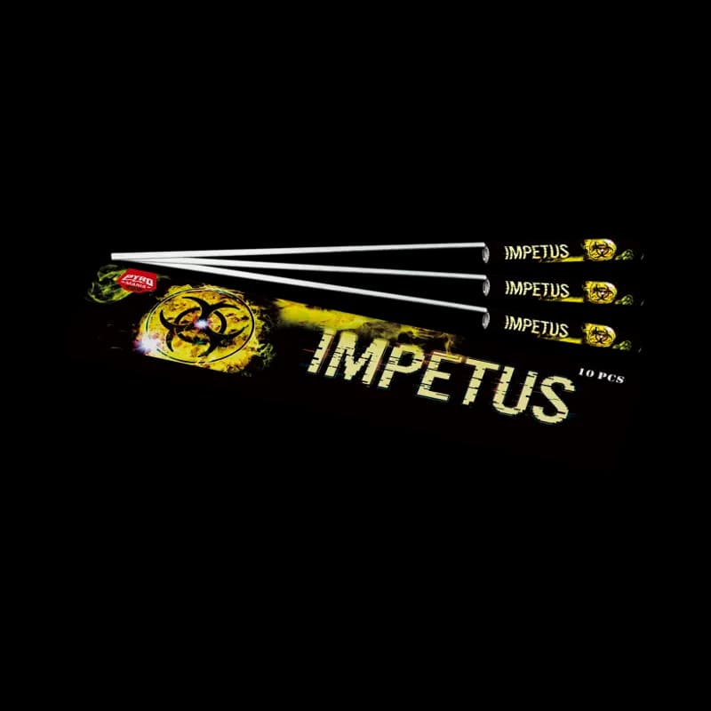 Pyromania IMPETUS 10pcs Rockets ZF2601