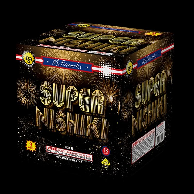 Super Nishiki 9 Shots 200G Cake MC225B 1