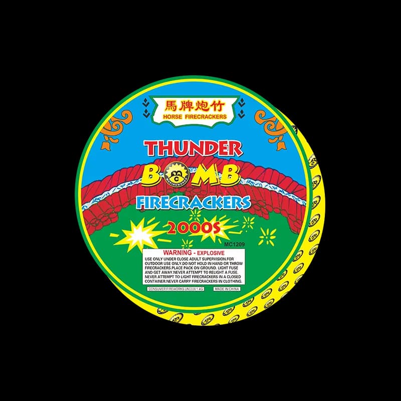 2000S Thunder Bomb Firecrackers MC1209