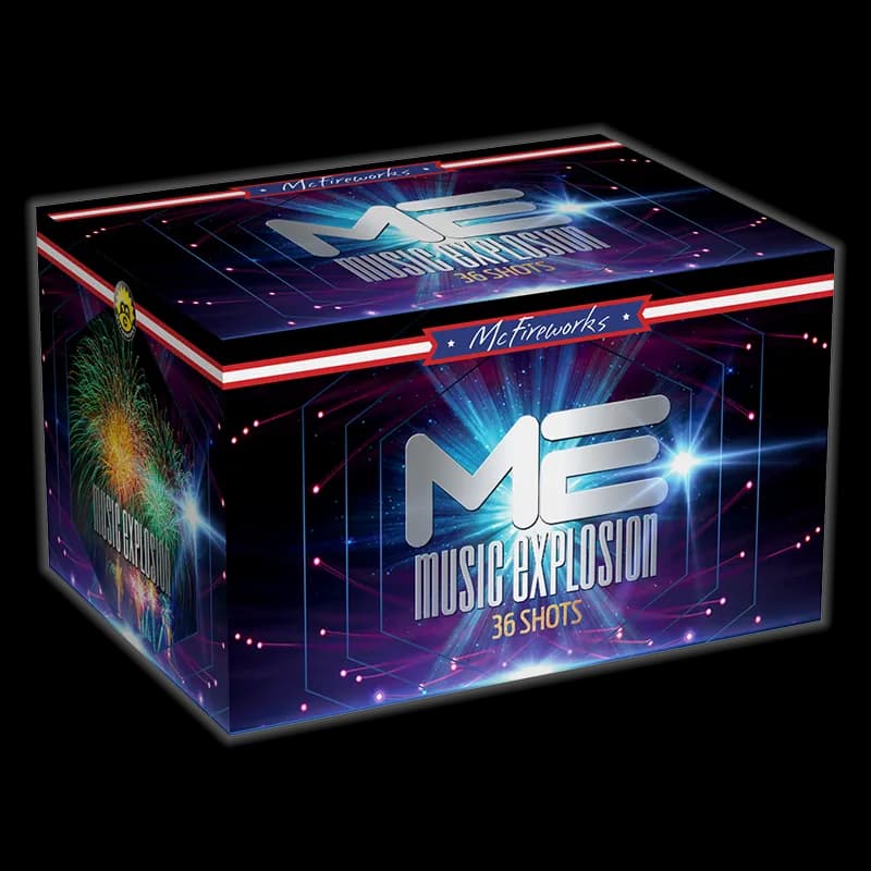 Me Music Explosion 36 Shots Cake ZF1012 1