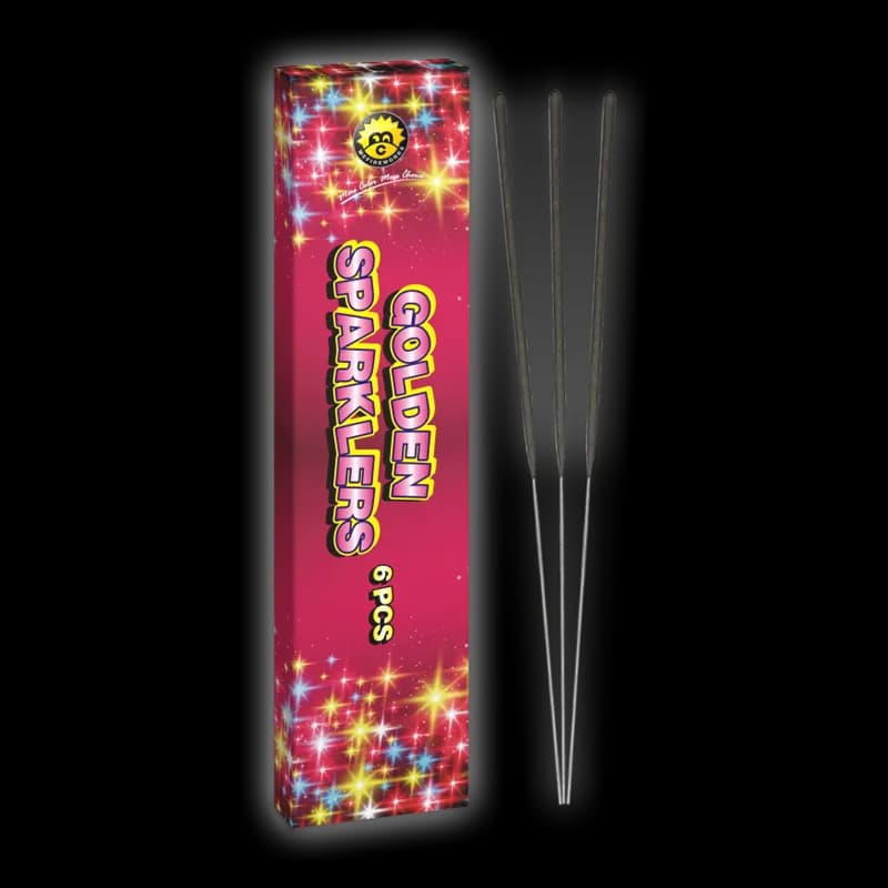 No.12 Gold Metal Sparklers MC1302