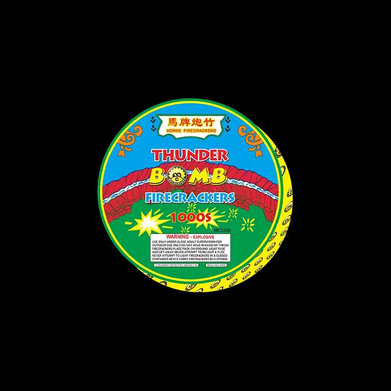 1000S Thunder Bomb Firecrackers MC1208