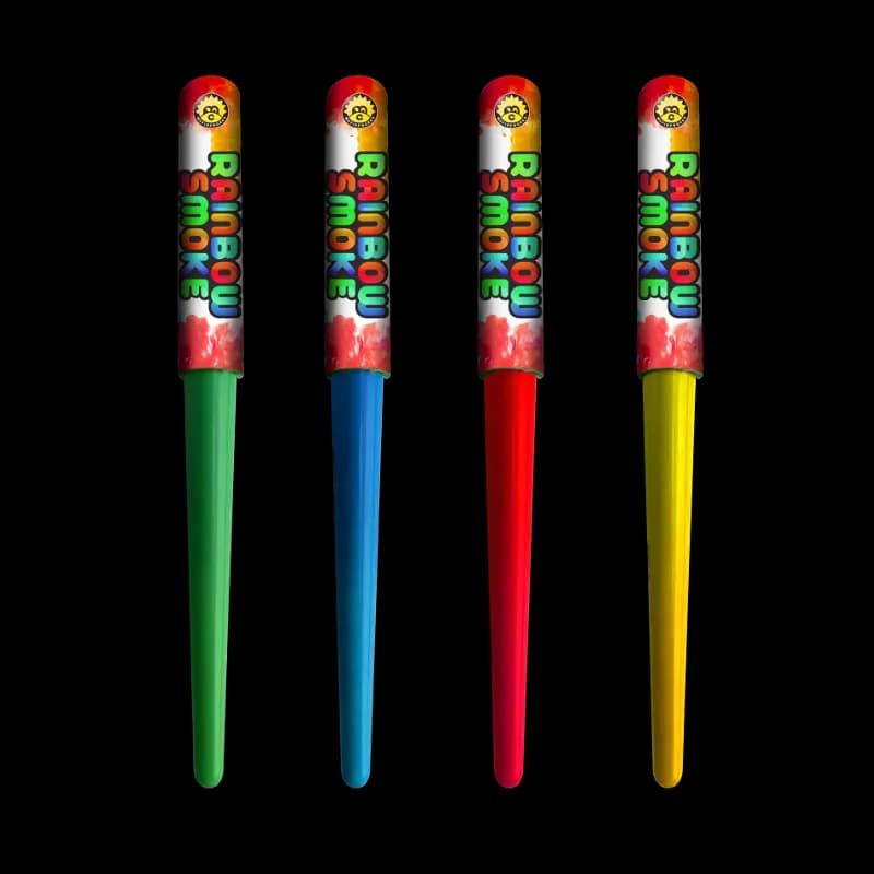 McFireworks Rainbow Smoke Hand Hold Smoke ZF2650