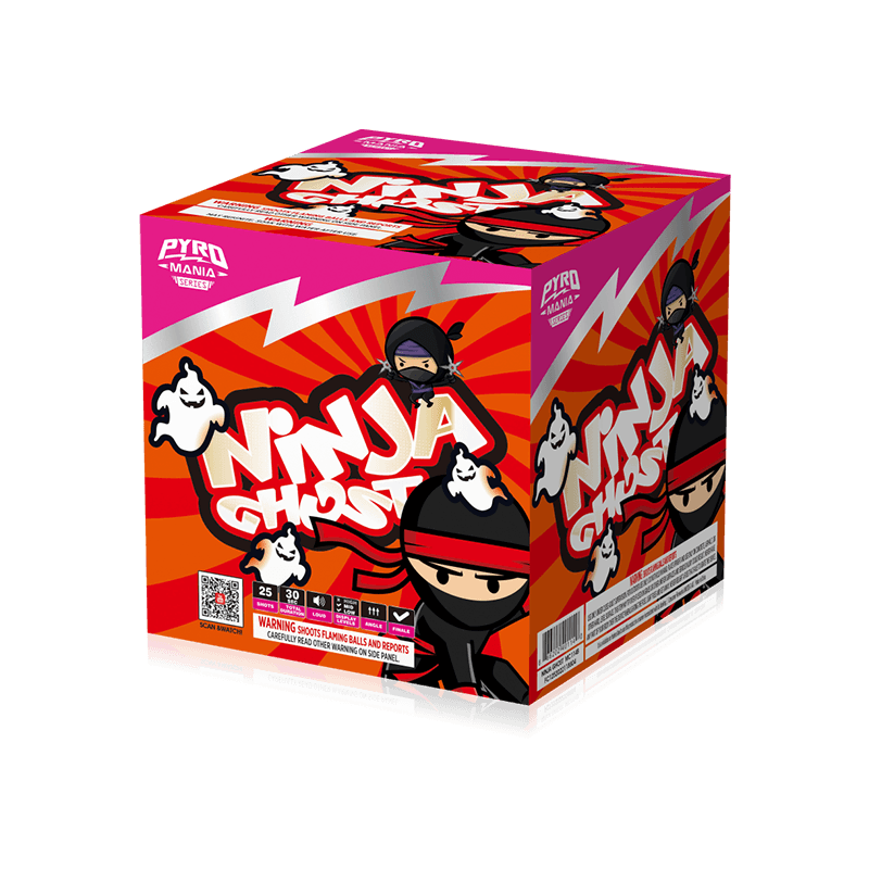 Ninja Ghost 25 Shots Cake Assortment MC114 A&B&C thumbnail 3