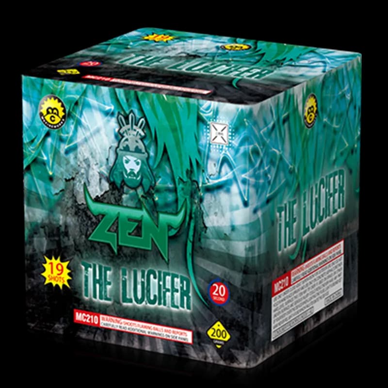 The Lucifer 19 Shots 200G Cake MC210 1