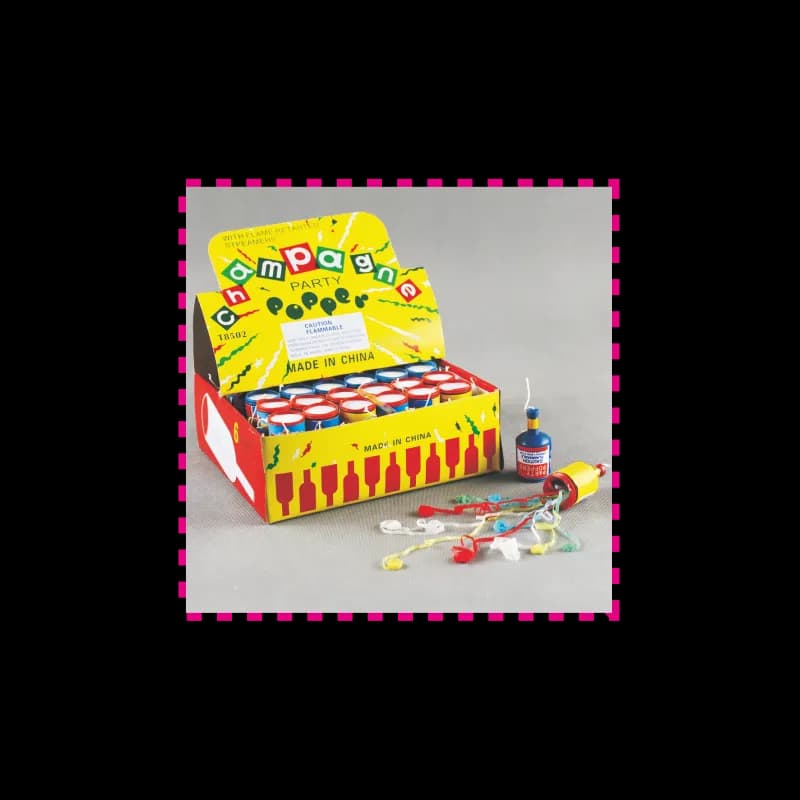 Champagne Party Popper Novelties MC1410 1