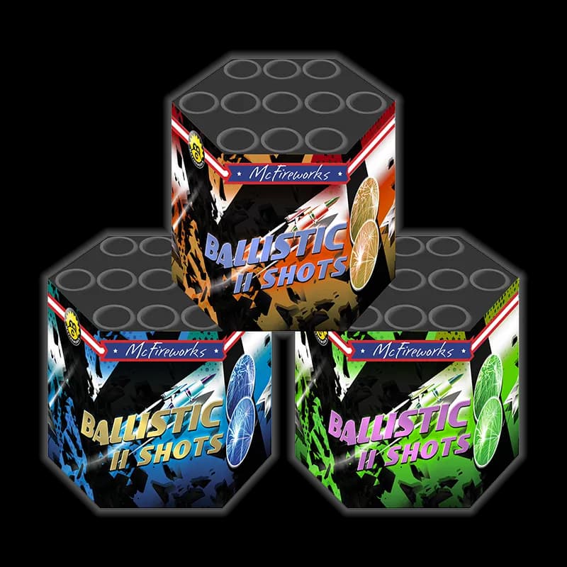 Ballistic 11 Shots Cake ZF1002