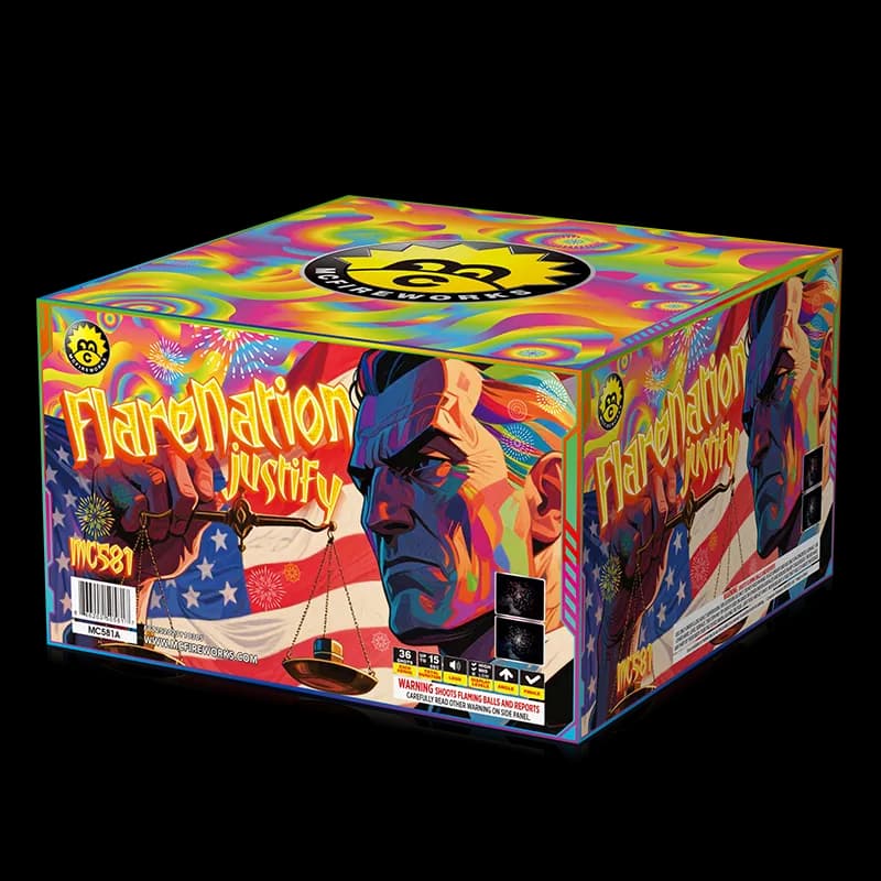 FlareNation justify 36 shots 500G Cake ASSORTMENT MC581A