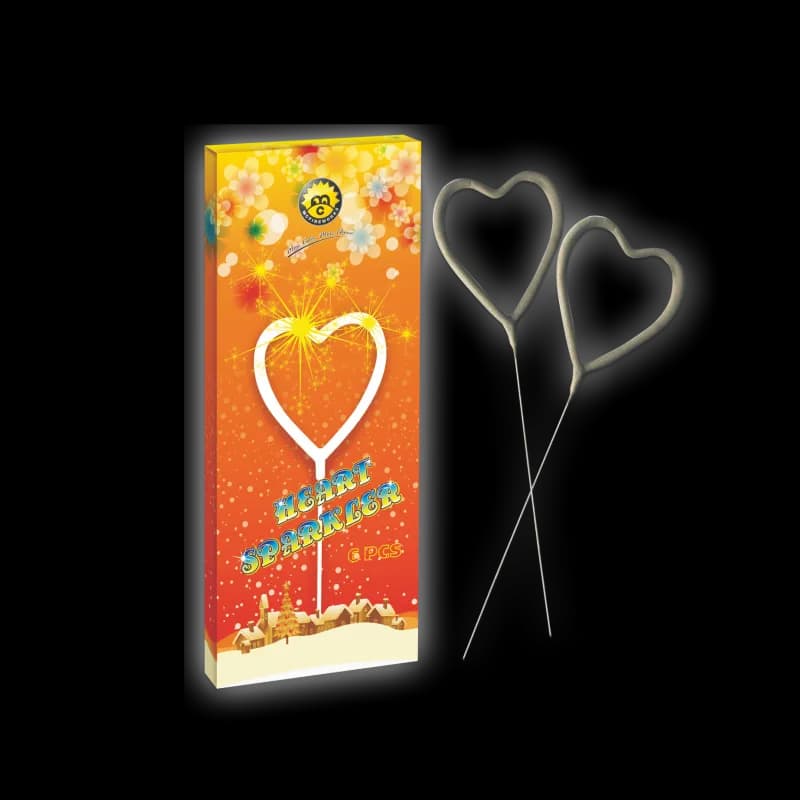 Heart Shape Wedding Sparklers MC1307 1