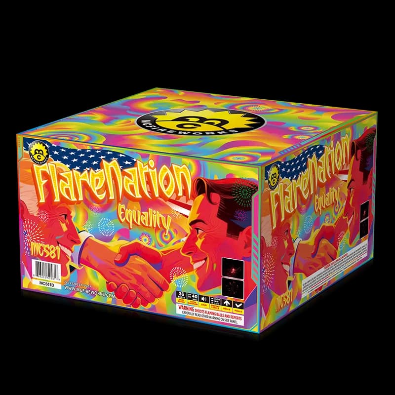 FlareNation Equality 36 shots 500G Cake ASSORTMENT MC581D thumbnail 2