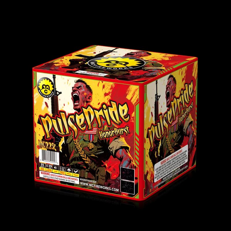 PulsePride HonorBurst 25 shots 200G Cake ASSORTMENT MC229A 1