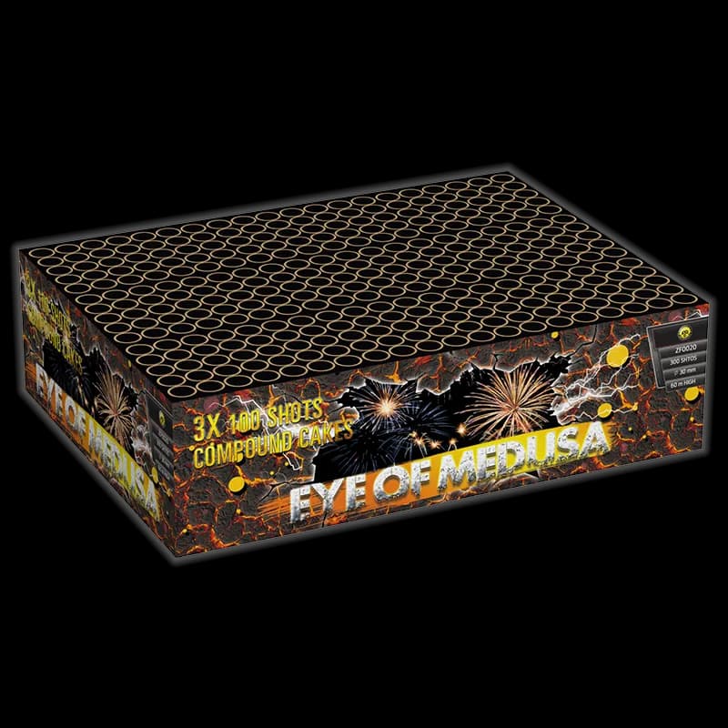 Eye of Medusa 300 Shots Compound Cake ZF0020 1