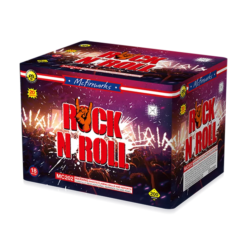 Rock N Roll 20 Shots 200G Cake MC202