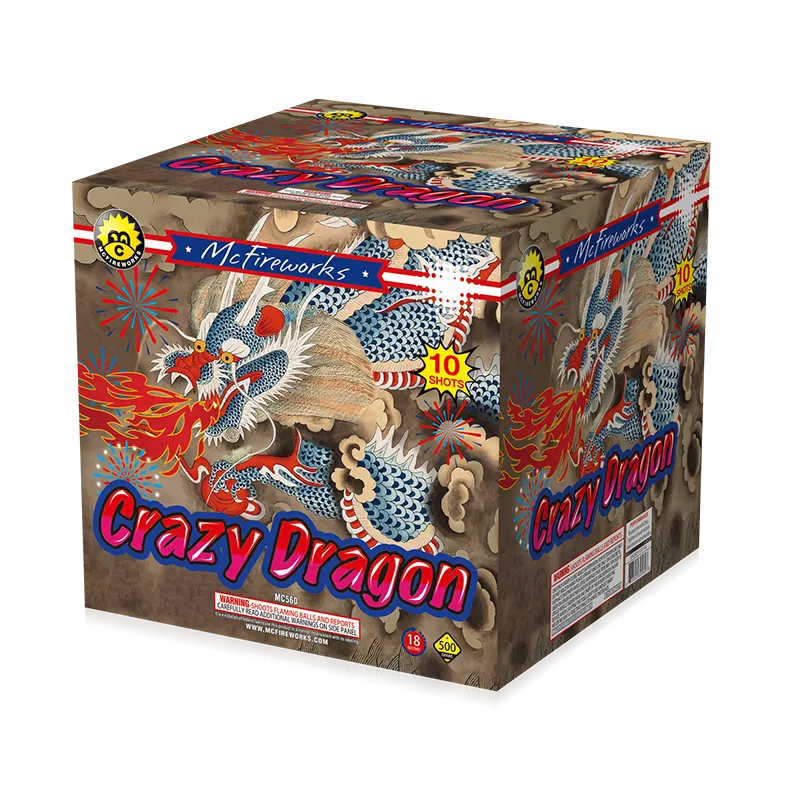 Crazy Dragon 10 Shots 500G Cake MC560