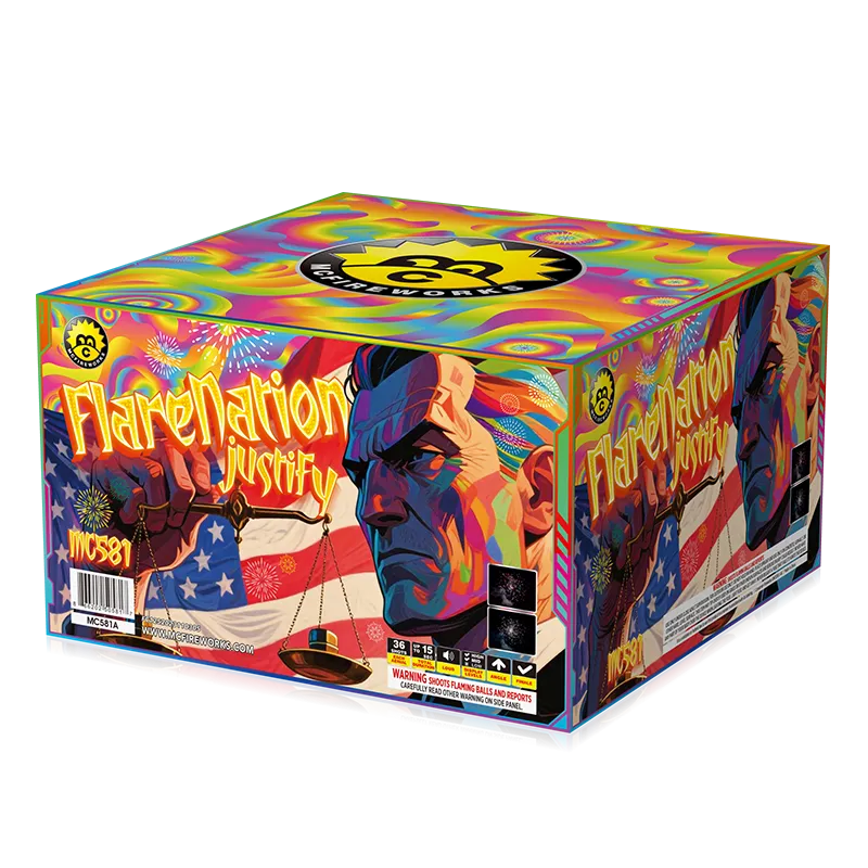 FlareNation justify 36 shots 500G Cake ASSORTMENT MC581A