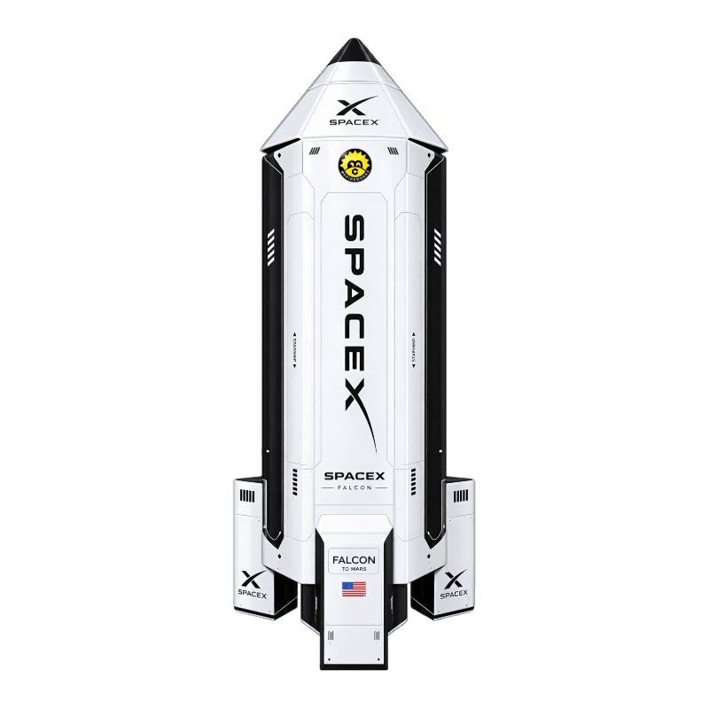 McFireworks SpaceX Fountain MC1449 1